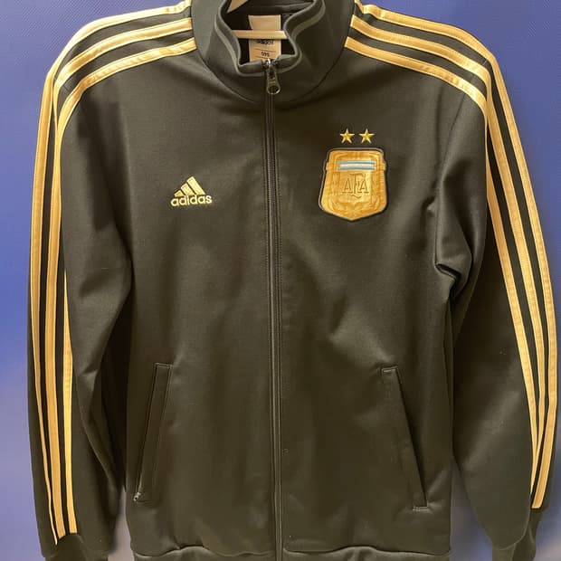 adidas 아디다스 아르헨티나 져지 트랙탑 블랙 골드