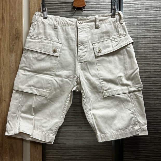 아비렉스 화이트 몽키팬츠 32