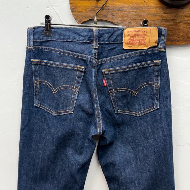 00s Japan Levi’s W521 Slim Straight Deni