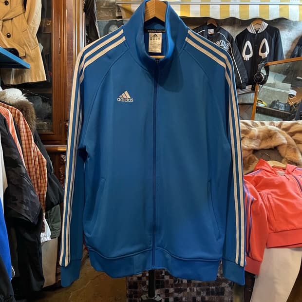 아디다스 컴뱃스포츠 마샬아츠 트랙탑 저지 자켓 라이트블루