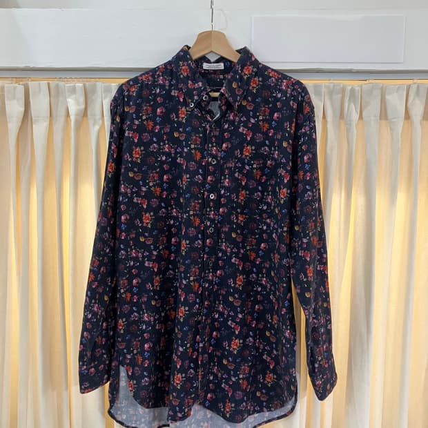 엔지니어드가먼츠 플라워 패턴 셔츠