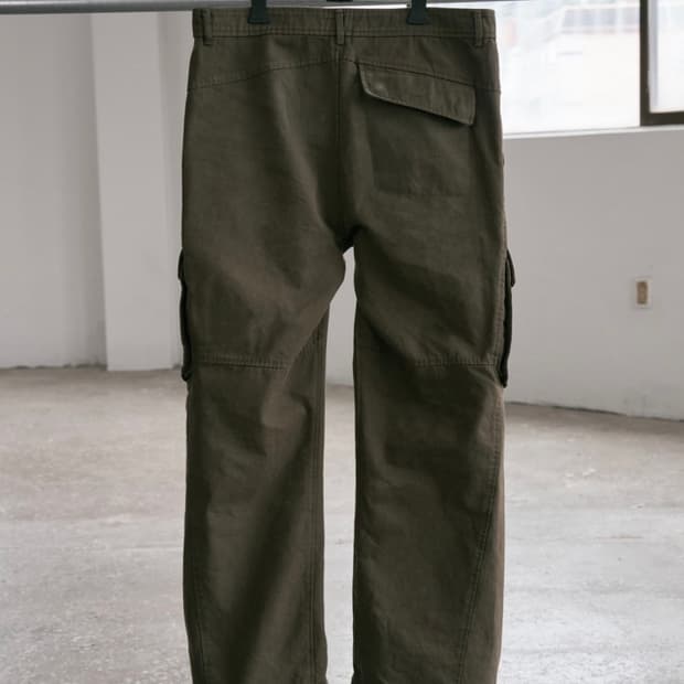 EPB engineered cargo semi flare pants