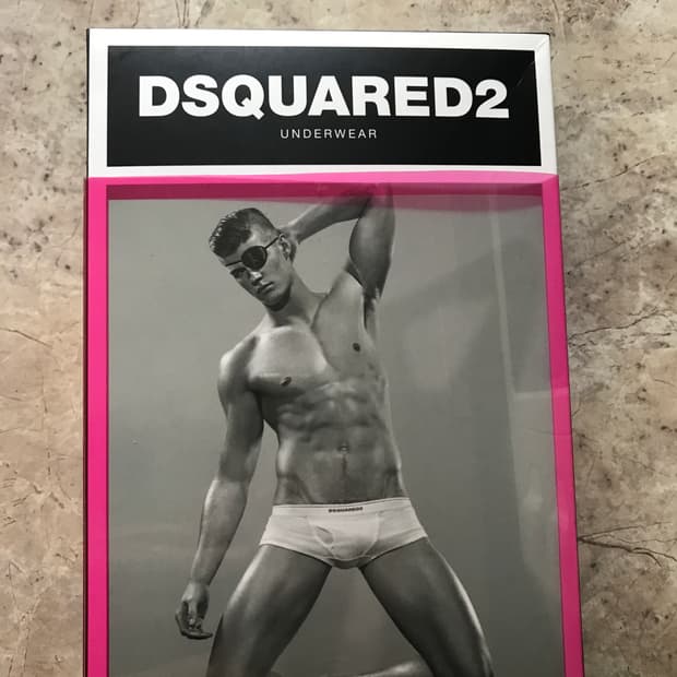DSQUARED2 디스퀘어드 남자 속옷 언더웨어 블랙 L 
