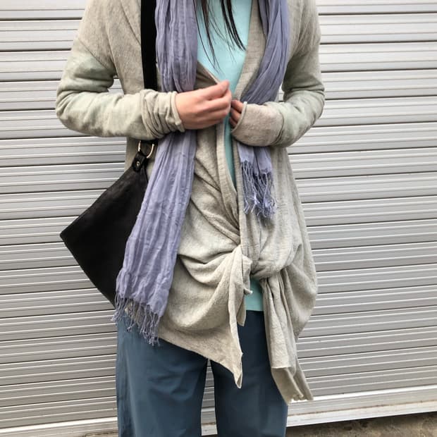 일라리아 니스트리 아티잔 비대칭 가디건