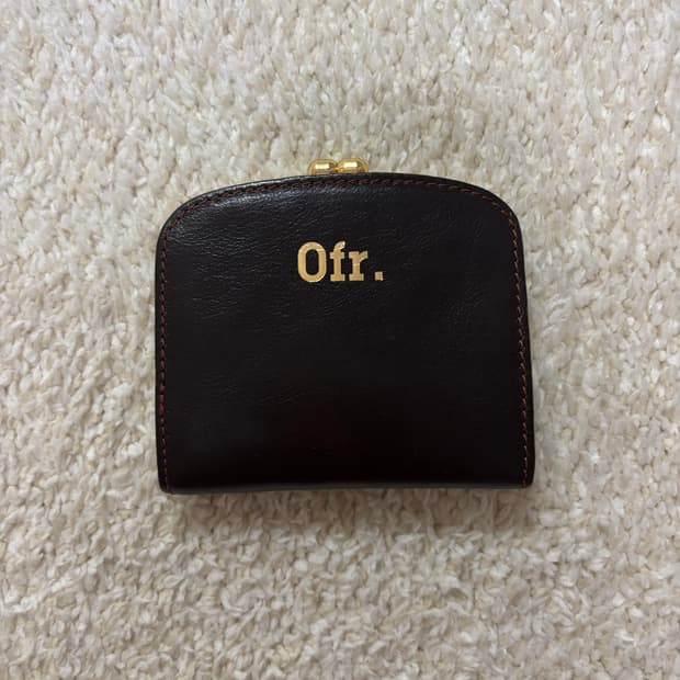 [오에프알 Ofr.] 동전지갑 (브라운 / 새상품)