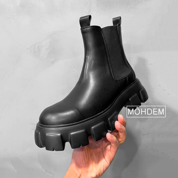 [premium] PR 밴딩 소가죽 첼시부츠