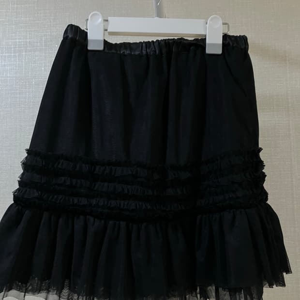 레이스 스커트