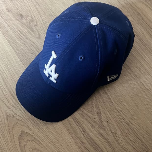 뉴에라 , LA 로고 캡 모자 ( 블루 )