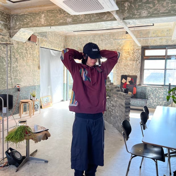 knit pattern sweatshirt no.11