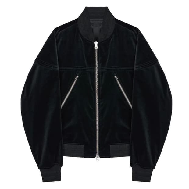 ETCE 벨벳 블루종