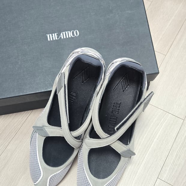 The Attico 노마드 스니커즈 플랫 슈즈 단화 38