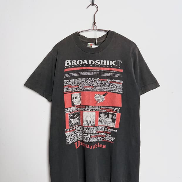 90s Broadshirt Poetry Magazine 티셔츠