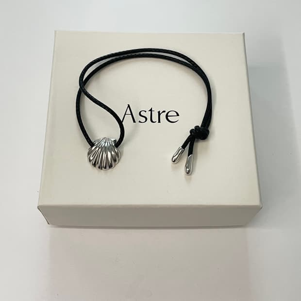 Astre 실버925 조개 목걸이 (아스트레)