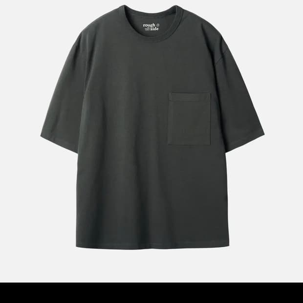 [1] 러프사이드 프라이머리 반팔티 차콜