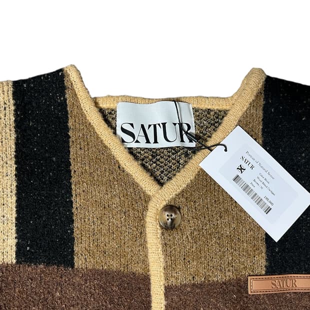 (새상품) SATUR 가디건 남녀공용