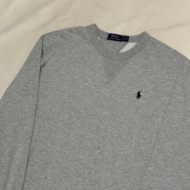 XL 폴로랄프로렌 그레이 맨투맨