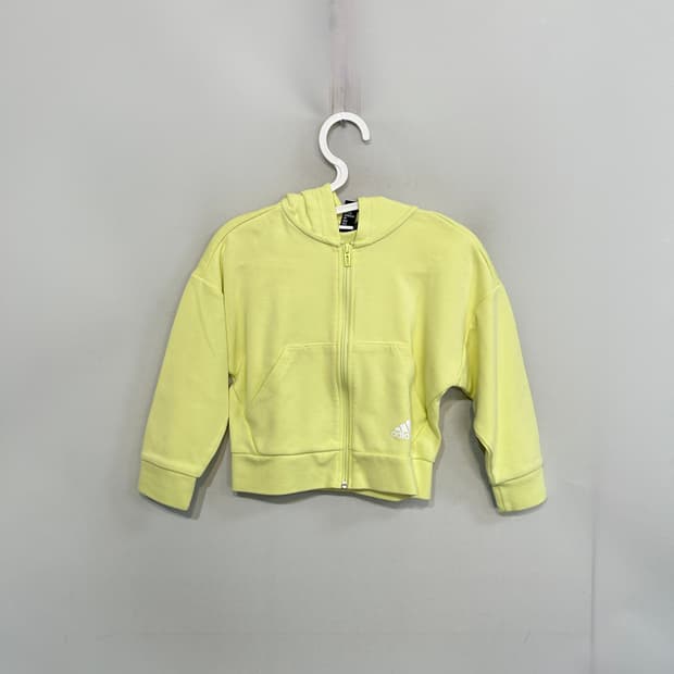 아디다스 키즈 후드 집업 130