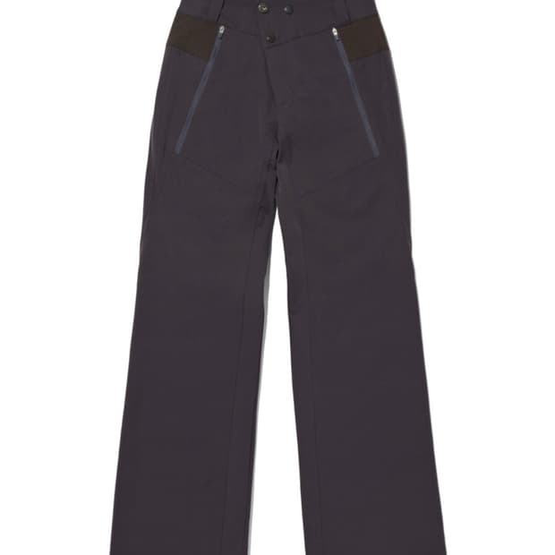 미스치프 EYELET PANELED STRAIGHT PANTS