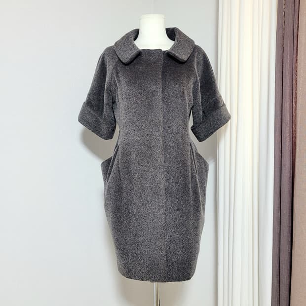 손정완 코트 (55) 울60% 모헤어40% 