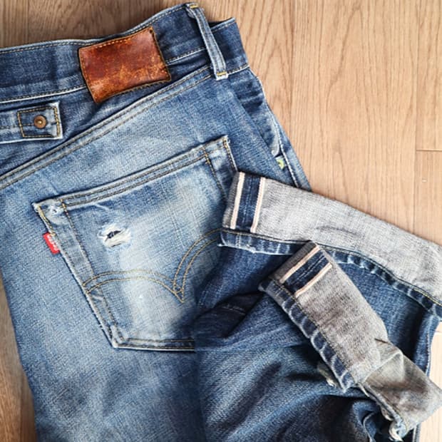 
일본판 90S LEVIS LVC 리바이스 702XX 빅 E 셀비지 데님