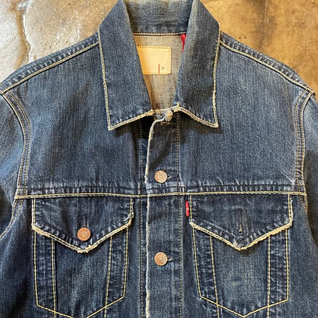 리바이스 redloop 데님 트러커 자켓