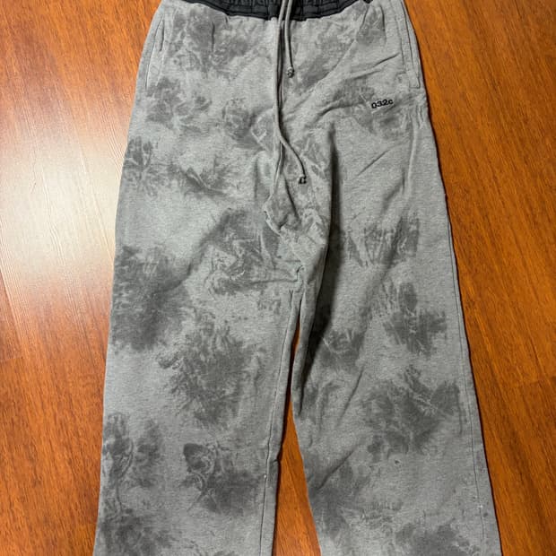 [M] 032c 더티 워싱 스웻팬츠