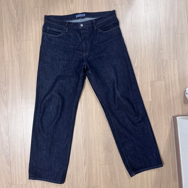 유니클로 x JWA 래귤러핏 진청,중청 데님 2개 팝니다