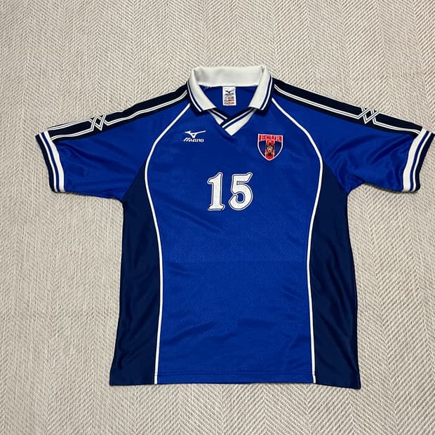 00s 미즈노 FC 블루 킷 사커 저지 
