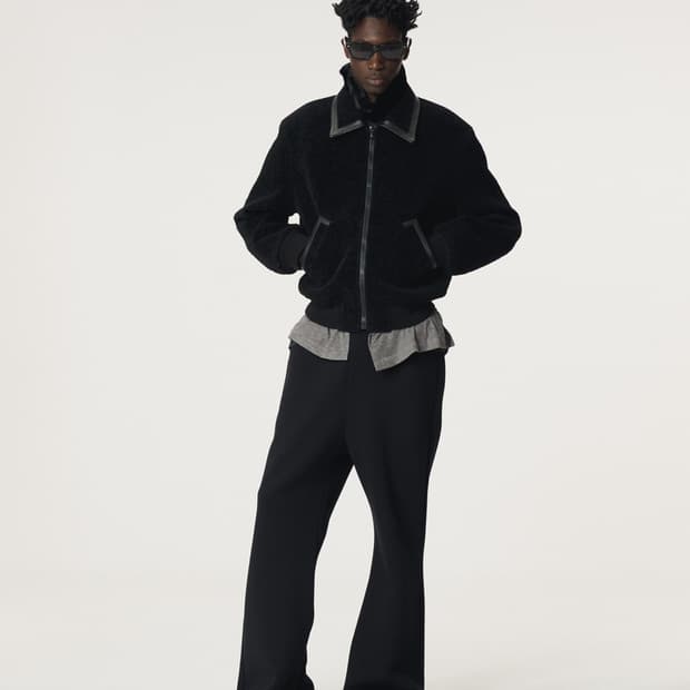 [XL] 렉토 25FW 콘트라스트 카라 디테일 벤 자켓