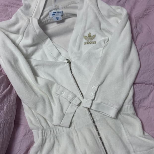 흰골 아디다스 7부 긴팔티