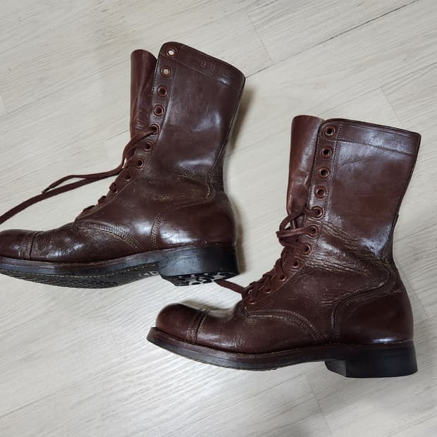 1952년 생산 미군 캡토 컴뱃 부츠