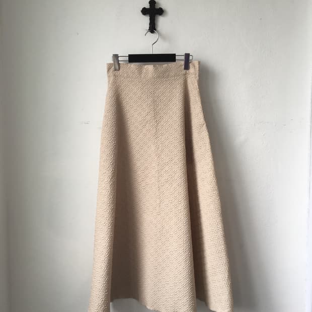 Pattern long skirt