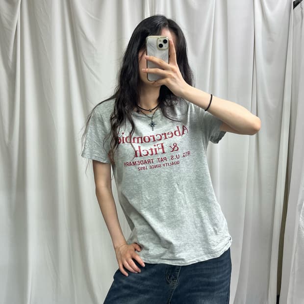Abercrombie gray T-shirts