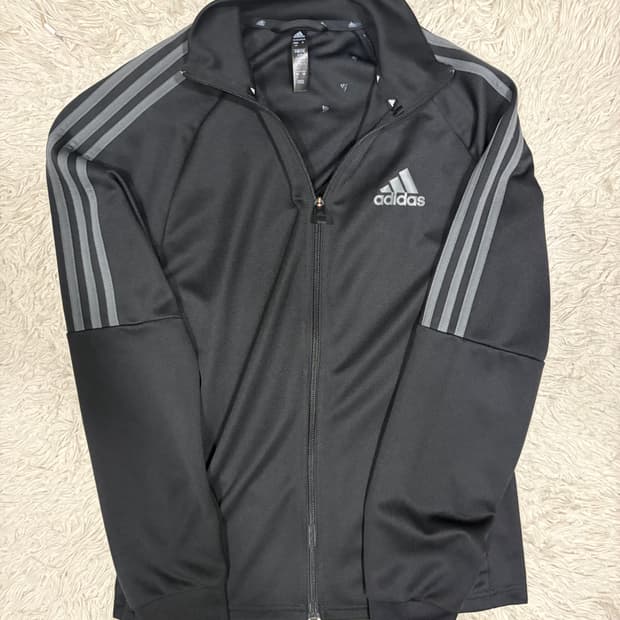 [M] 아디다스 블랙 트랙탑 져지