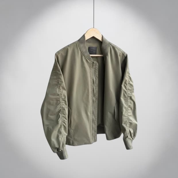 100~105/ 시스템옴므 22FW 나일론 봄버 자켓