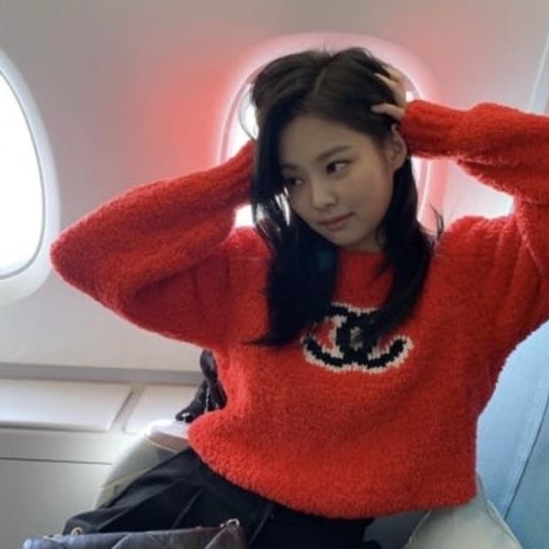 샤넬 제니 시어링 니트