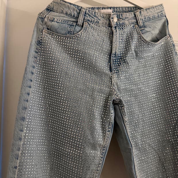 자라 큐빅 데님