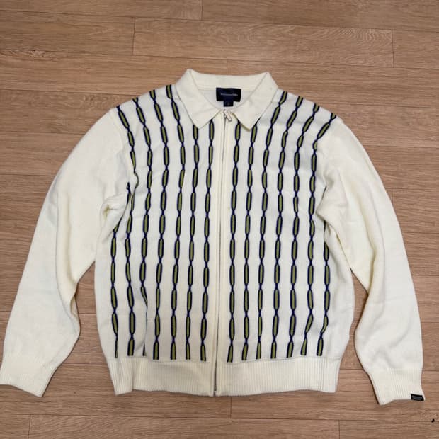 디스이즈네버댓 니트집업 L