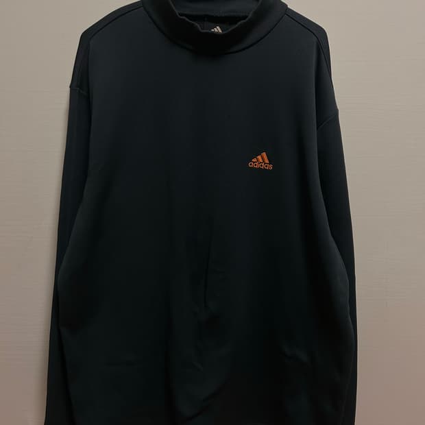 아디다스 긴팔 반목 티셔츠 110 차콜