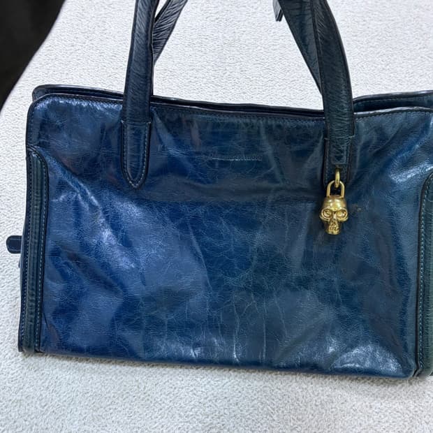 F 알렉산더왕 스컬장식 빈티지 토트백 0421E