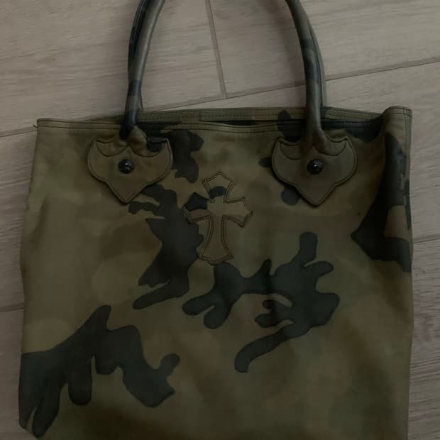 [교환가능]크롬하츠 세메터리 카모 토트백