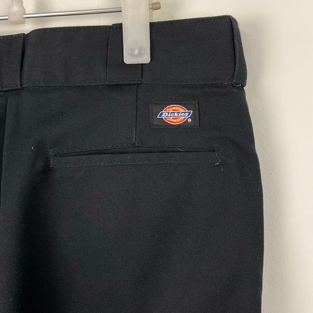 디키즈 874 블랙 워크팬츠 코튼팬츠 32/31