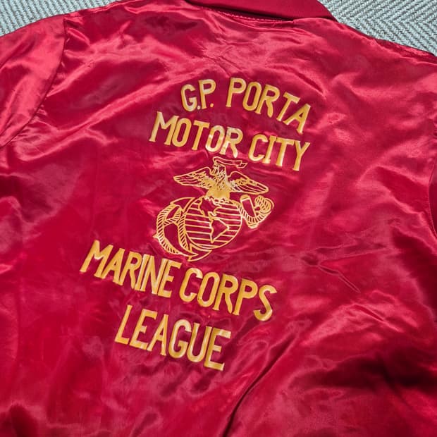 80s 미해군 코치자켓