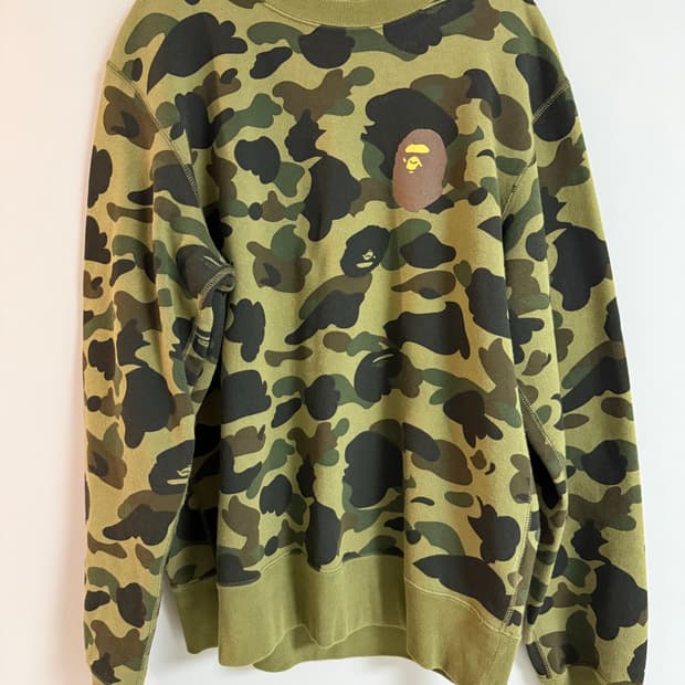 베이프 카모 롱슬리브