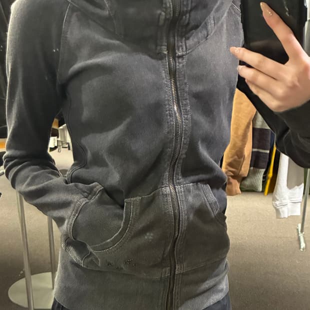 OS)Goa 보노넥 워싱 후드집업 자켓