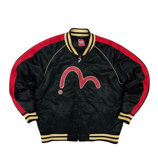 에비수 검빨 올드스쿨 누빔 바시티(XL)