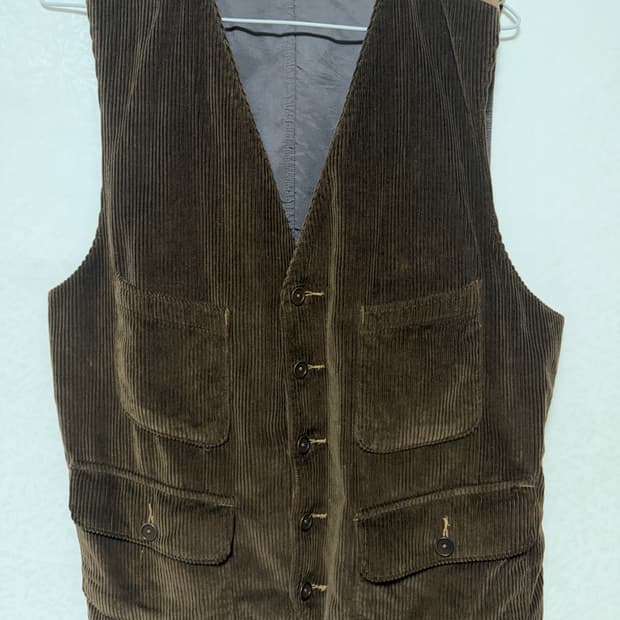 RRL 더블알엘 코듀로이 베스트 S