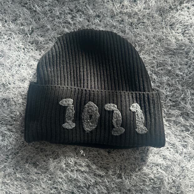 1011 갤러리 비니 블랙