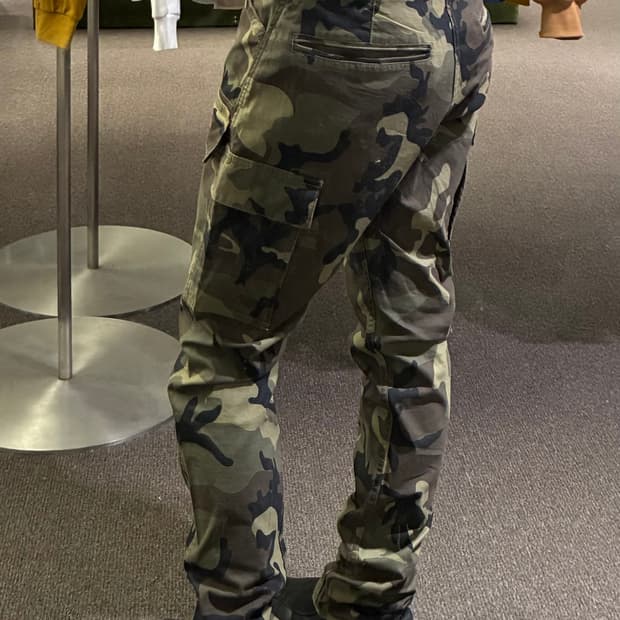 M)아비렉스 빈티지 밀리터리 카모 카고 팬츠