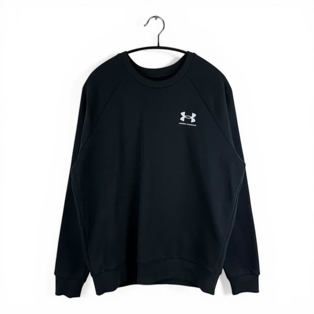 S) 언더아머 맨투맨 블랙